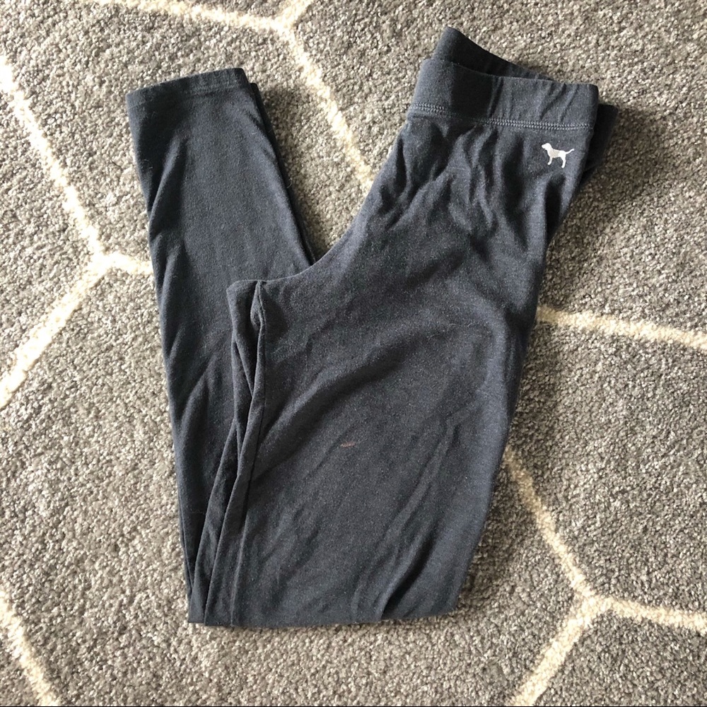 Pink VS leggings, small